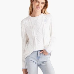 Hill House White Crew Neck Sweater